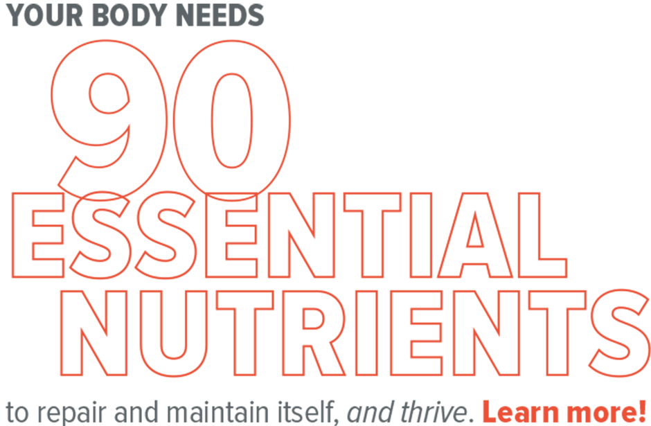 90 Essential Nutrients